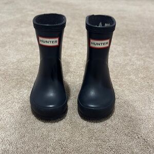 Hunter kids navy Rain Boots
